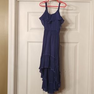 Little girls Navy sundress. Size 6